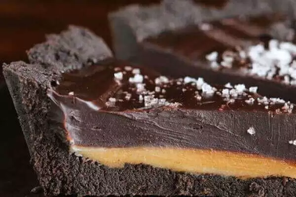 Receita de Torta de oreo com caramelo