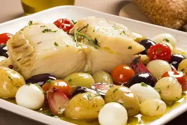 Bacalhoada portuguesa para a ceia de natal