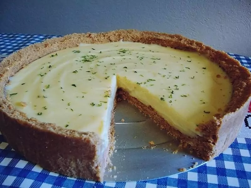 Receita de torta de limão