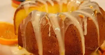 Receita de bolo de laranja com casca