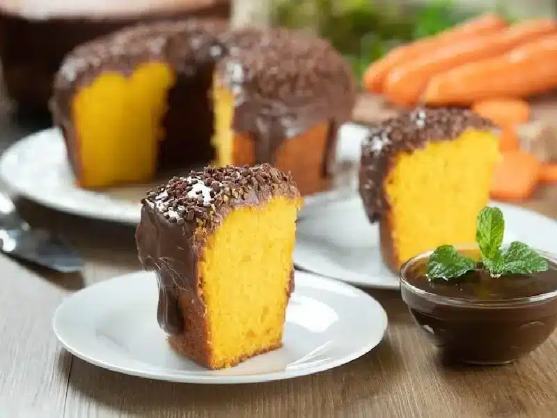 Receita de bolo de cenoura