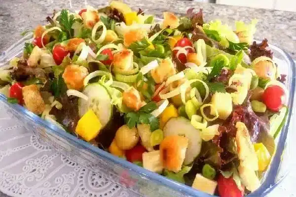 Receitas de saladas natalinas