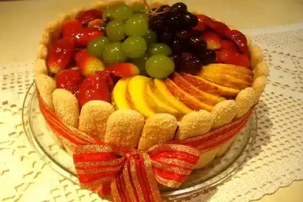 Receita de bolo de frutas