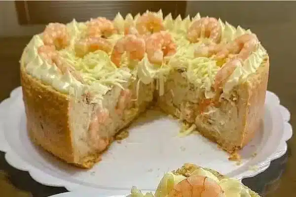 Receita de Torta de Camarão