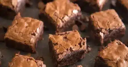 Receita de brownie de chocolate