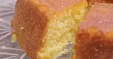 Receita de bolo de tangerina com calda