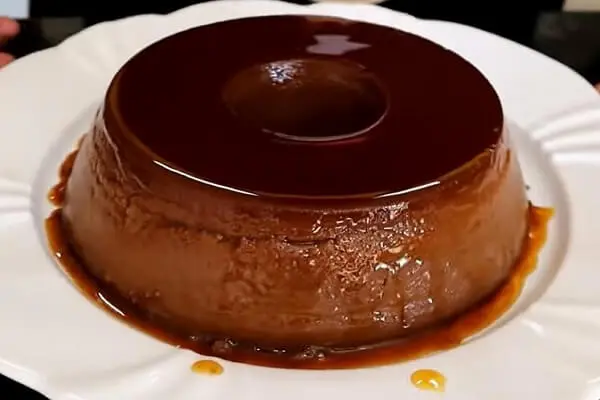 Receita de Pudim de chocolate