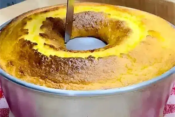 Bolo de Fubá sem farinha, veja o passo a passo.