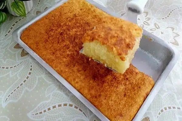 Receita de Bolo de tapioca granulada