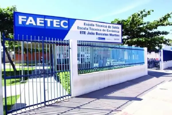 Cursos na Faetec 2023