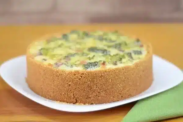 como fazer o quiche de brócolis