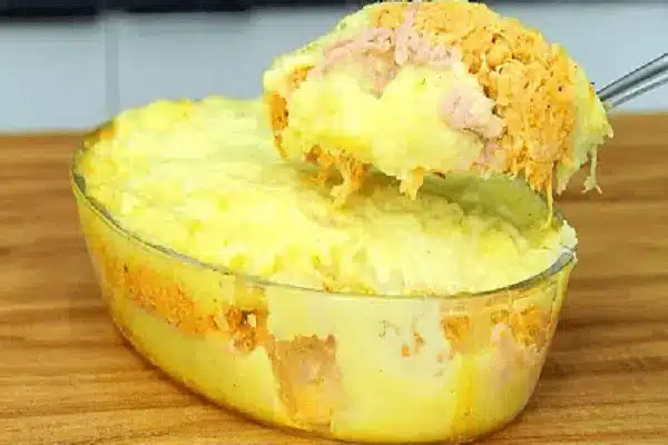 Receita de Escondidinho de frango