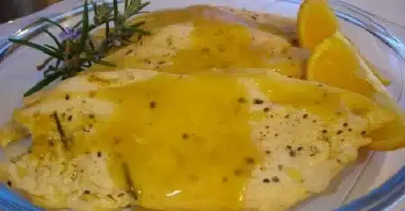 Receita frango ao molho de laranja