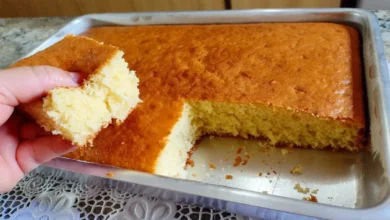 Bolo branco sem açúcar Fofinho – Receita Fácil de Fazer em Casa 9 Receita de Bolo branco sem açúcar Fofinho e fácil de fazer